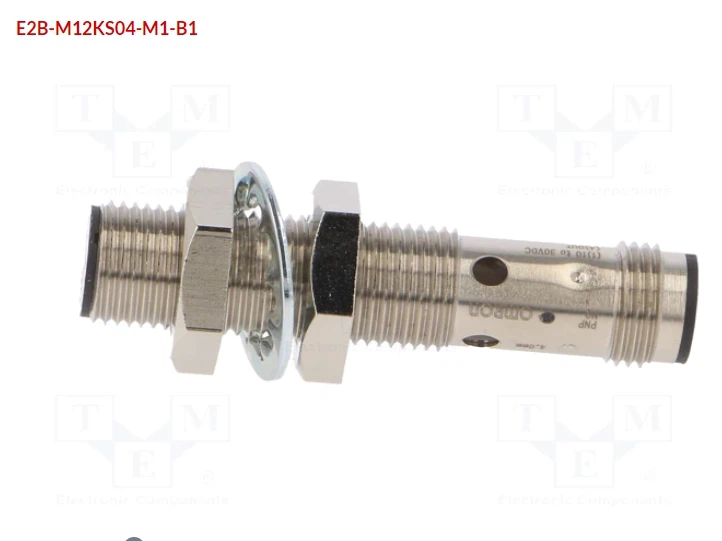 OMRON E2B-M12KS04-M1-B1 PNP / LE; 0÷4mm; 10÷30VDC; M12; M12; IP67; 200mA